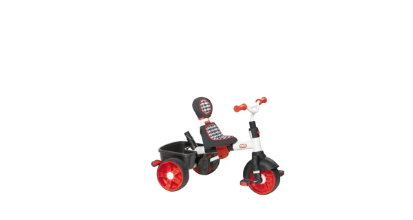 Tříkolka 4v1 Sport - červená/bílá